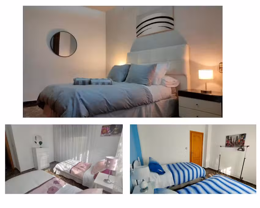 Apartamento Familiar con vistas | 3 Dormitorios | Cerca de Alhambra y Sierra Nevada