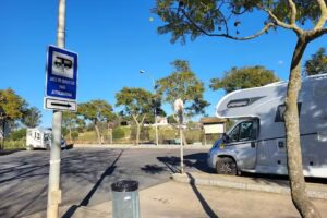 Área autocaravanas Valverde del Camino