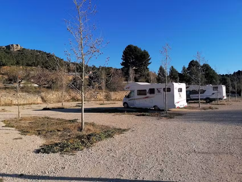 Área de aparcamiento de autocaravanas
