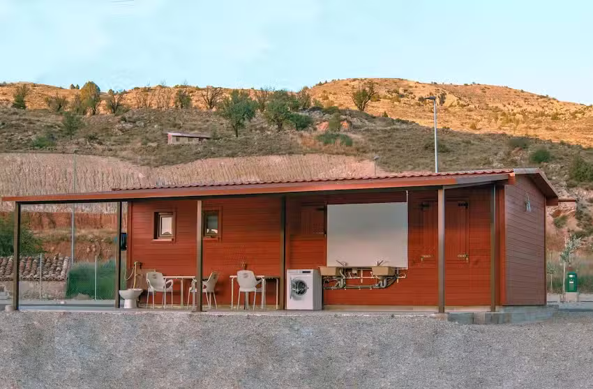 Área de autocaravanas de Albarracín