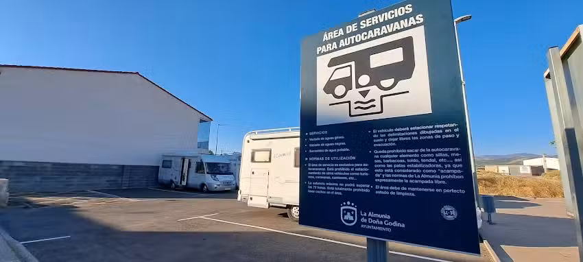 Área de Autocaravanas de La Almunia