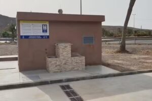 Area de autocaravanas y caravanas Camper