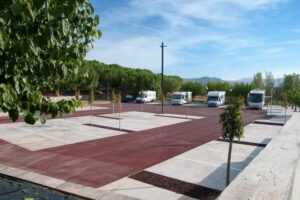 Área de estacionamiento de autocaravanas