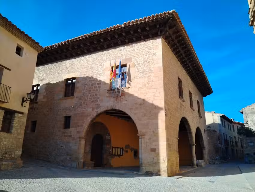 ÁREA DE SERVICIO DE AUTOCARAVANAS de Mirambel.