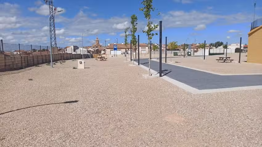 Área de Servicios para Autocaravanas de El Bonillo.