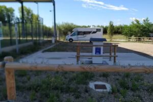 ÁREA DE SERVICIOS PARA AUTOCARAVANAS de Lodosa.