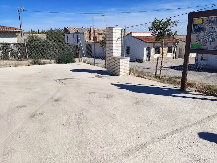 Área de Servicios para Autocaravanas de Santacara