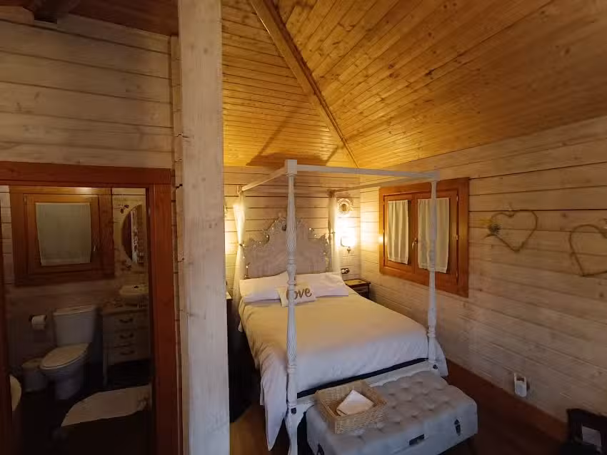 Cabaña romántica