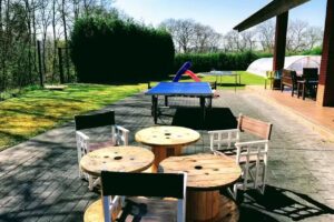 Casa Bosque Albite aloja a grupos grandes.