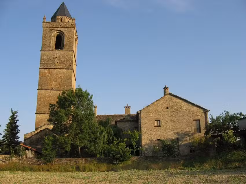 La Abadía de 1689 de Coscojuela de Sobrarbe – alojamiento turístico.