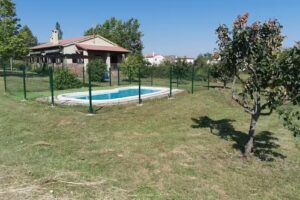 La casa de la parcela