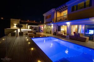 Luxury Villa Morelli with seaview & pool