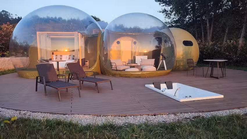 Luzada – Glamping Burbujas Galicia