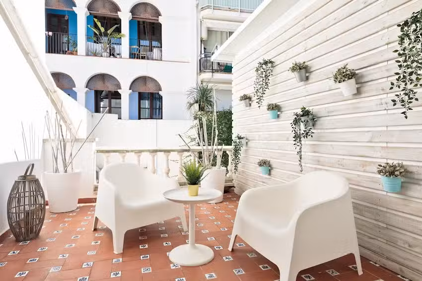Sitges Group Apartments Blue & White