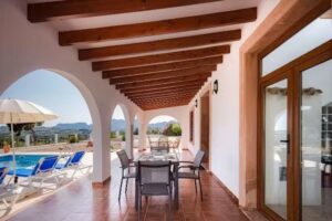 Villa para familias. Vistas al mar.