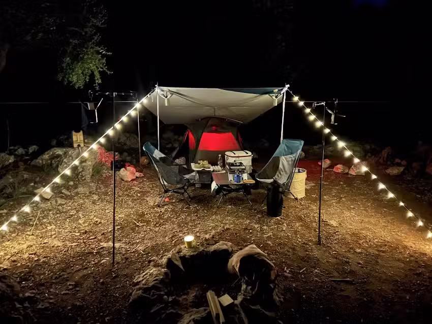 Zona d’acampada Es Pixarells IBANAT