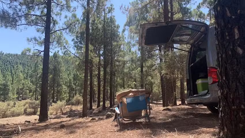 Zona de Acampada de Alto Del Pozo